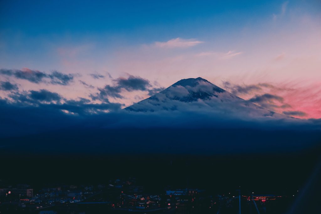 Monte Fuji in Giappone