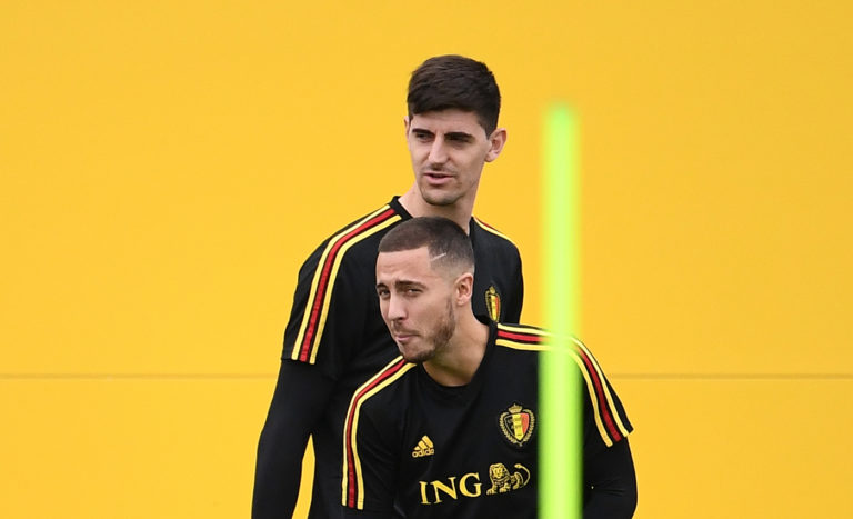 Mondiali Russia 2018, il Belgio in allenamento