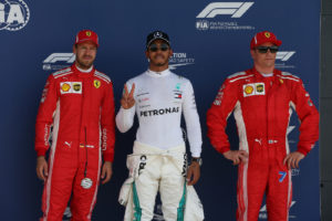 Hamilton, Vettel, Raikkonen