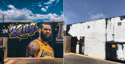 Murales LeBron James