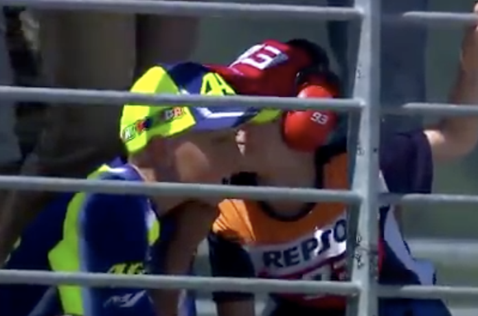 marquez valentino rossi