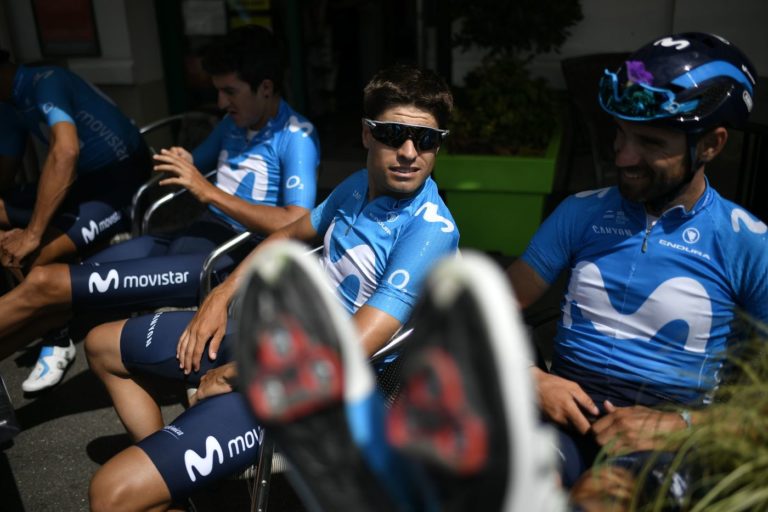 Ciclismo, il Team Movistar si prepara al Tour de France 2018