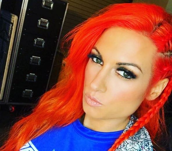 Becky Lynch WWE capelli rossi