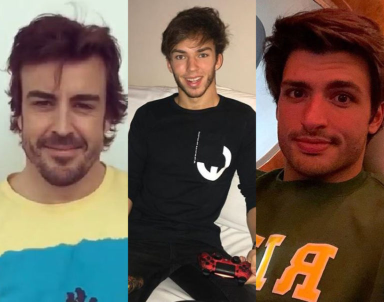 Sainz, Alonso e Gasly