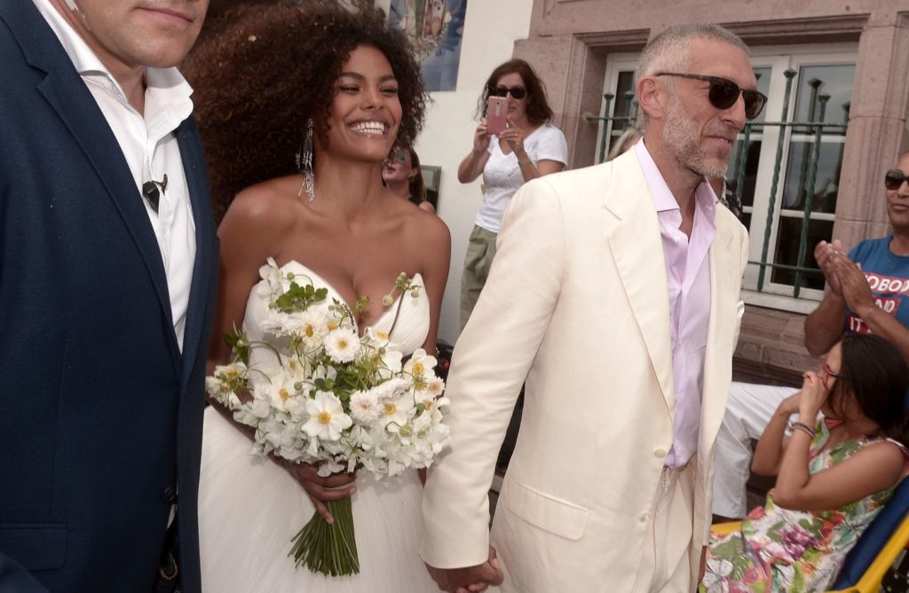 matrimonio Vincent Cassel Tina Kunakey