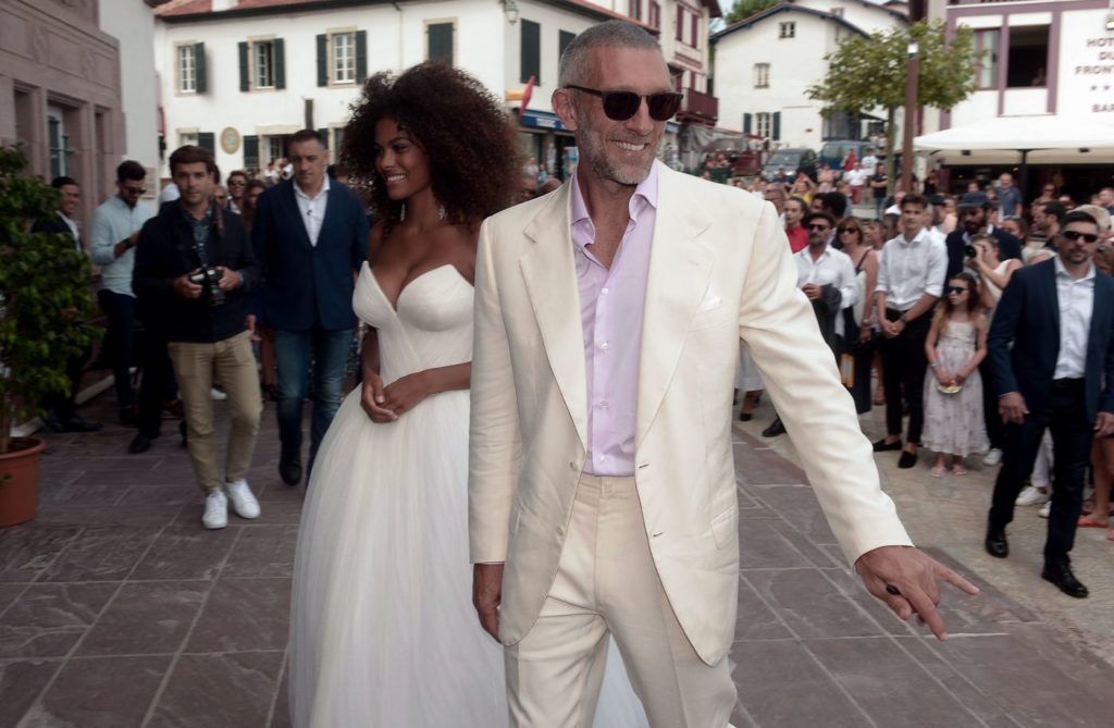 matrimonio Vincent Cassel Tina Kunakey