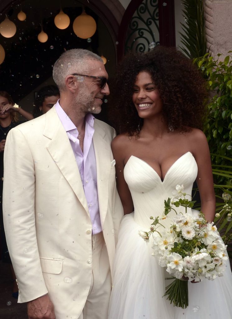 matrimonio Vincent Cassel Tina Kunakey