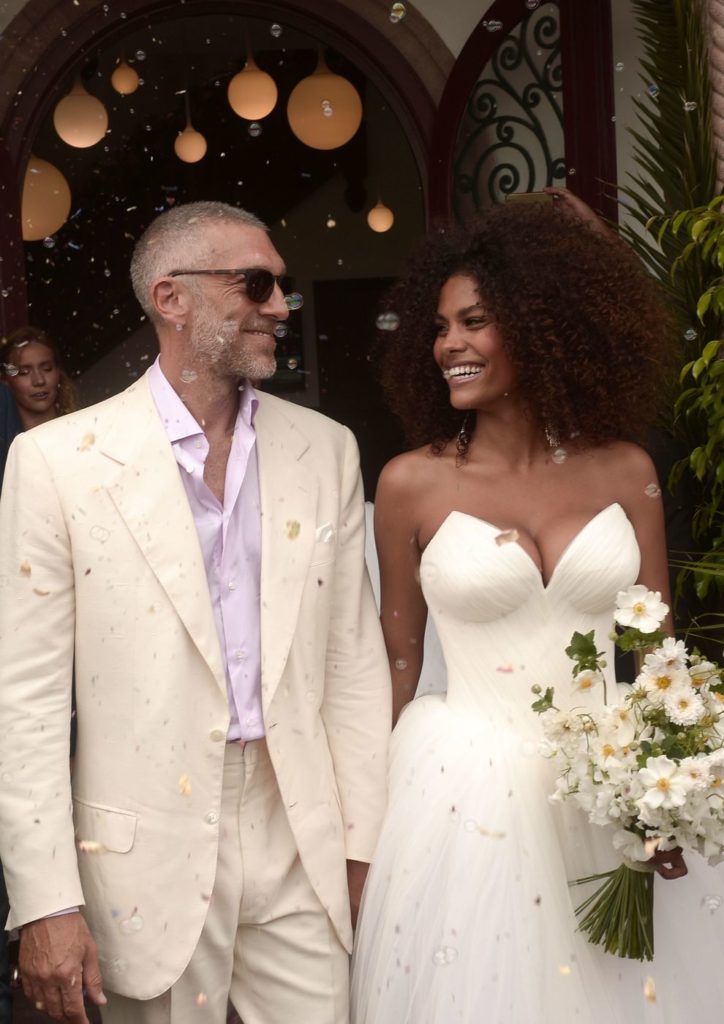 matrimonio Vincent Cassel Tina Kunakey