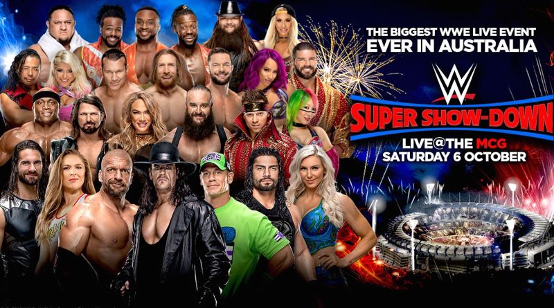 WWE Super Show Down Australia PPV