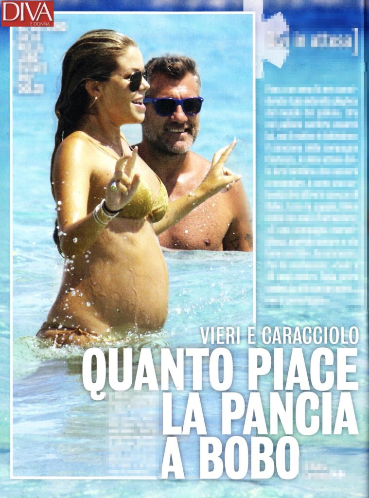 costanza caracciolo incinta con vieri