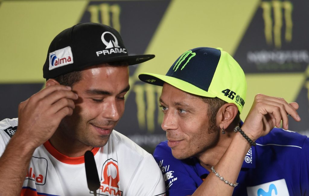 valentino rossi danilo petrucci