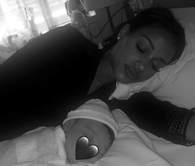 fanny neguesha ed il figlio