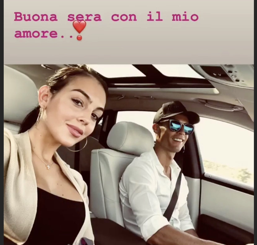 georgina rodriguez cristiano ronaldo cena