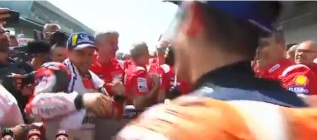 jorge lorenzo marc marquez parco chiuso austria