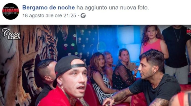 nainggolan fabrizio corona discoteca