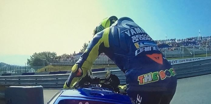 valentino rossi problema austria