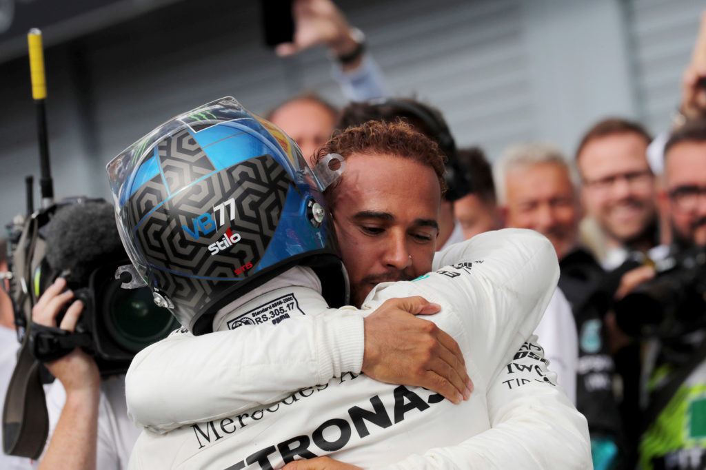 Hamilton e Bottas