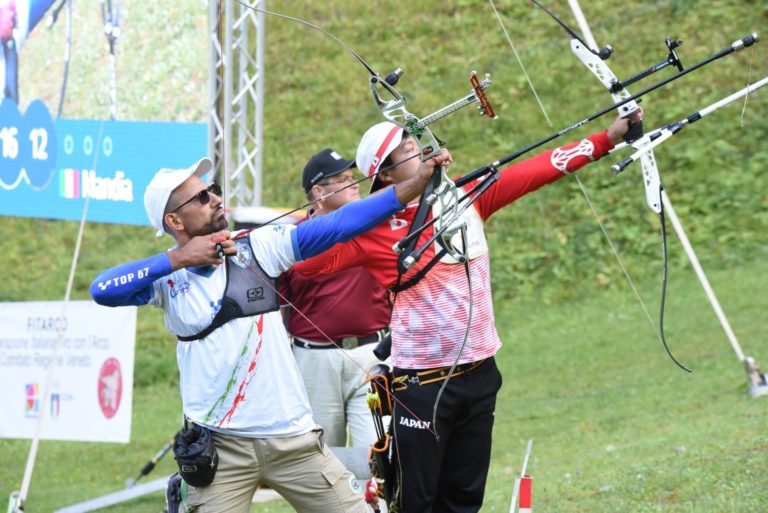 Mondiali Tiro con l'arco Italia prima nel medagliere a Cortina d