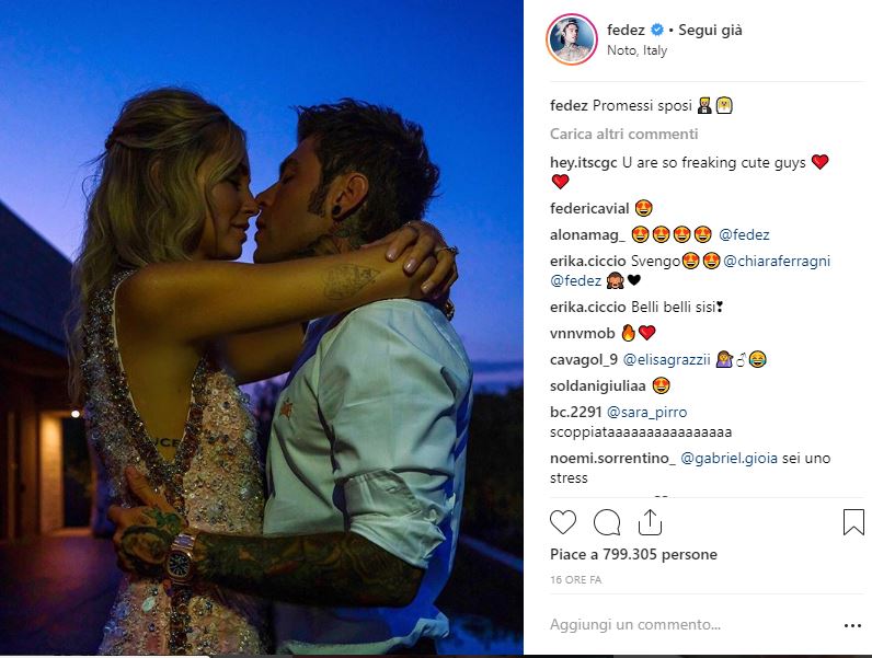 matrimonio chiara ferragni fedez