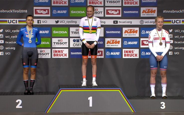 mondiali ciclismo juniores cronometro camilla alessio