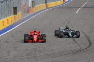 Hamilton e Vettel