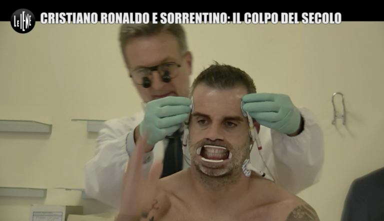 SORRENTINO LE IENE CRISTIANO RONALDO