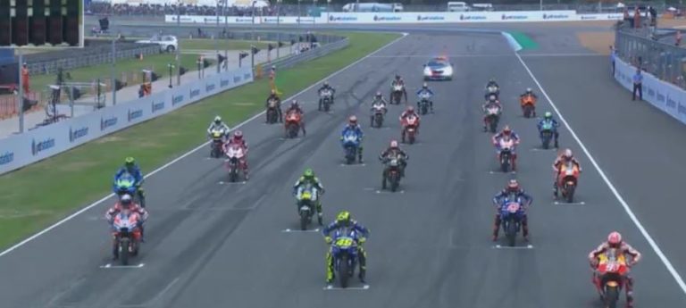 partenza gp thailandia motogp