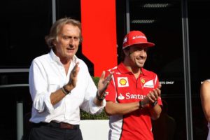 Alonso e Montezemolo