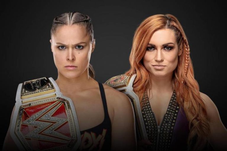 Ronda Rousey vs Becky Lynch WrestleMania35