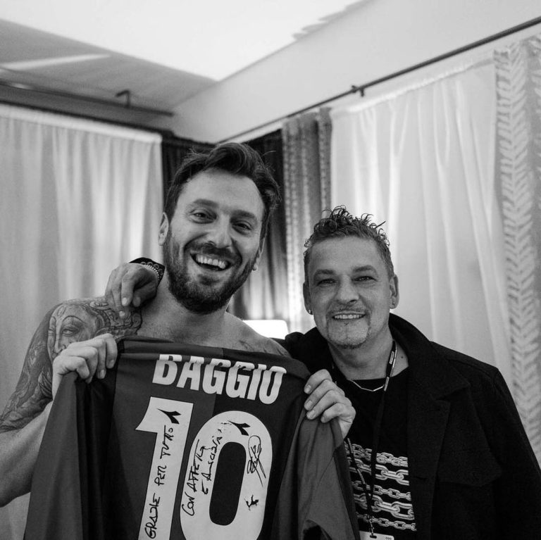 baggio al concerto di cremonini 3