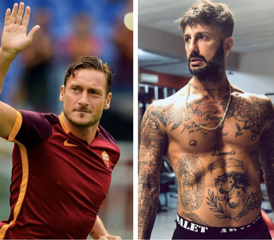 francesco totti fabrizio corona