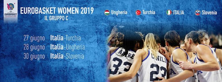 eurobasket woman 2019 italia