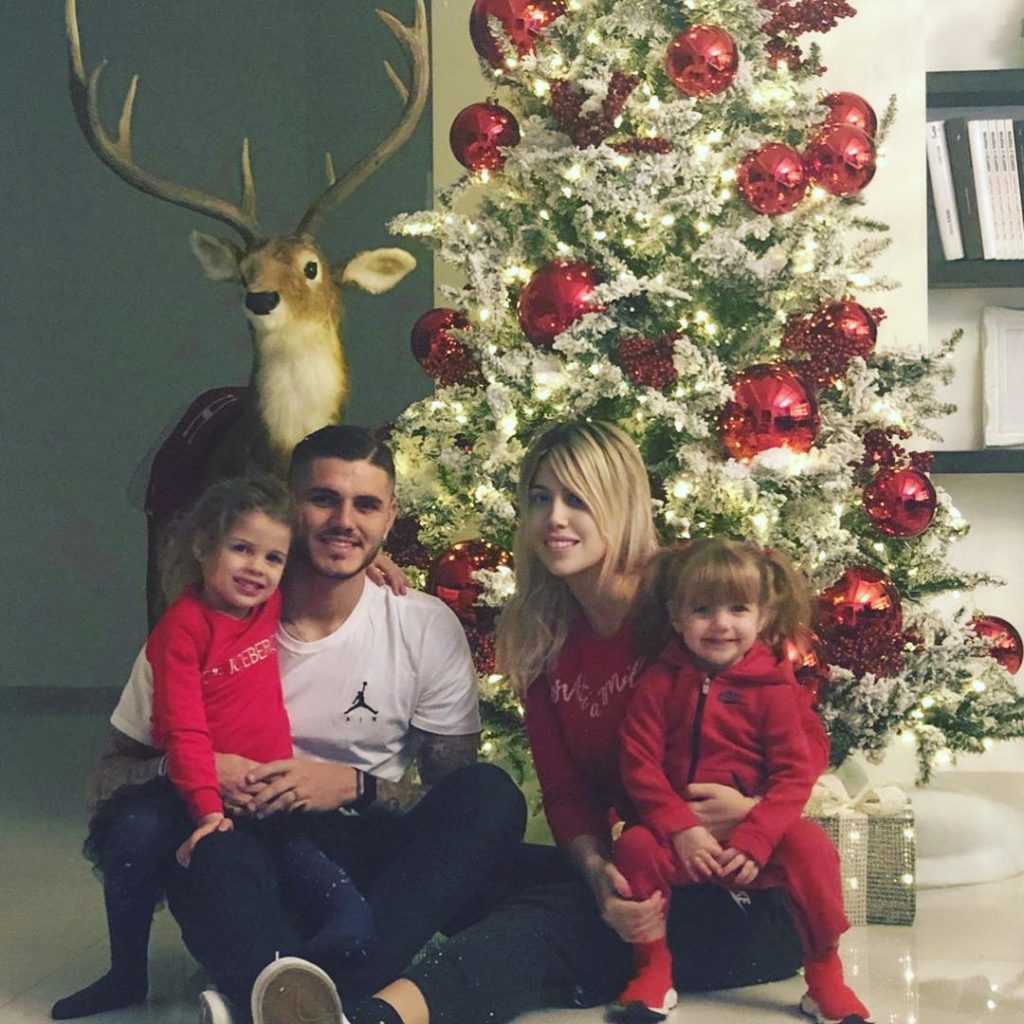 natale casa icardi wanda nara