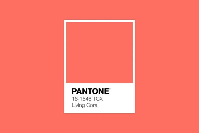 pantone living coral