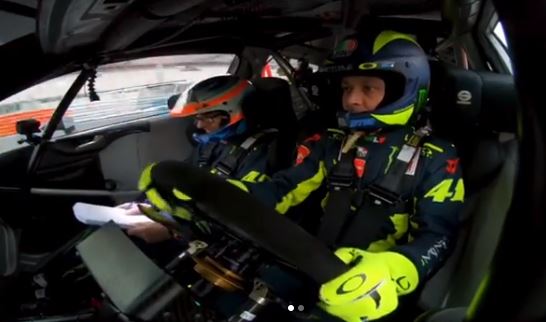 valentino rossi monza rally show