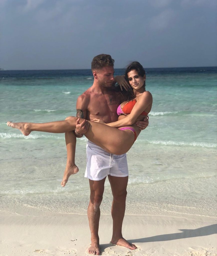 Immobile e Jessica, quanto amore alle Maldive! Il calciatore e la sexy  moglie si 