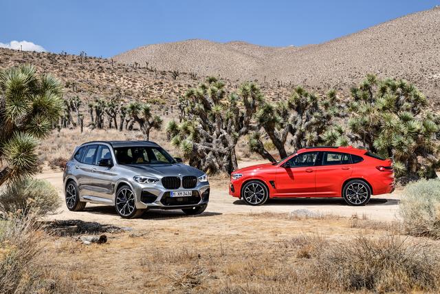 BMW X3 e X4 M competition