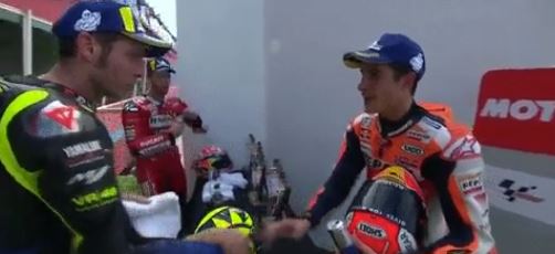 marquez valentino rossi