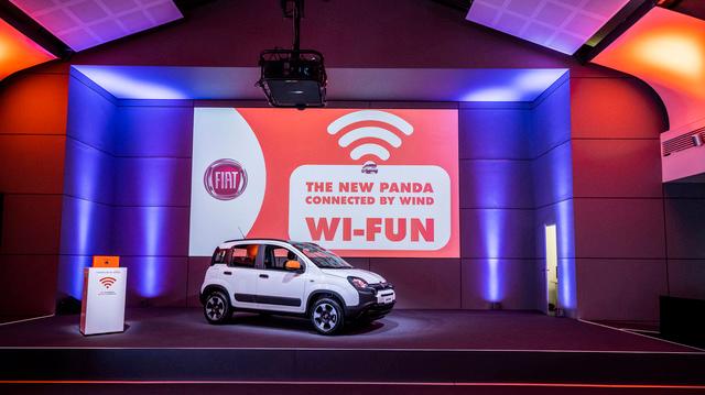 Fiat Panda Connected by Wind