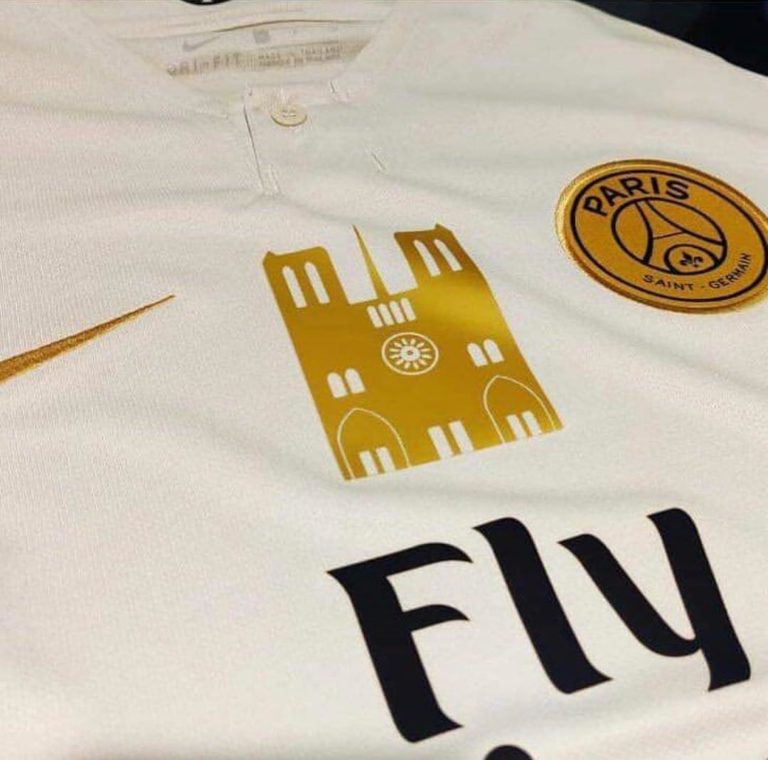 notre dame iniziativa maglia psg