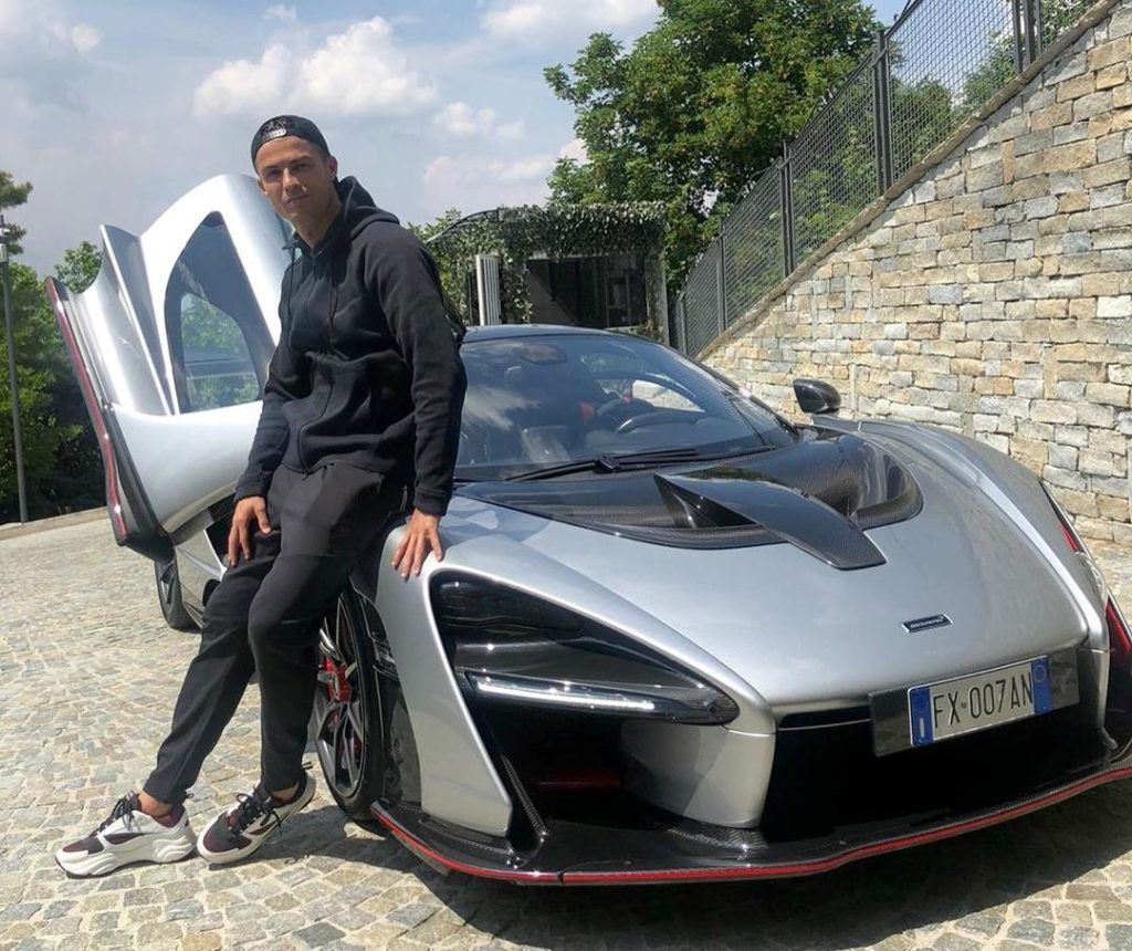 cristiano ronaldo mclaren senna