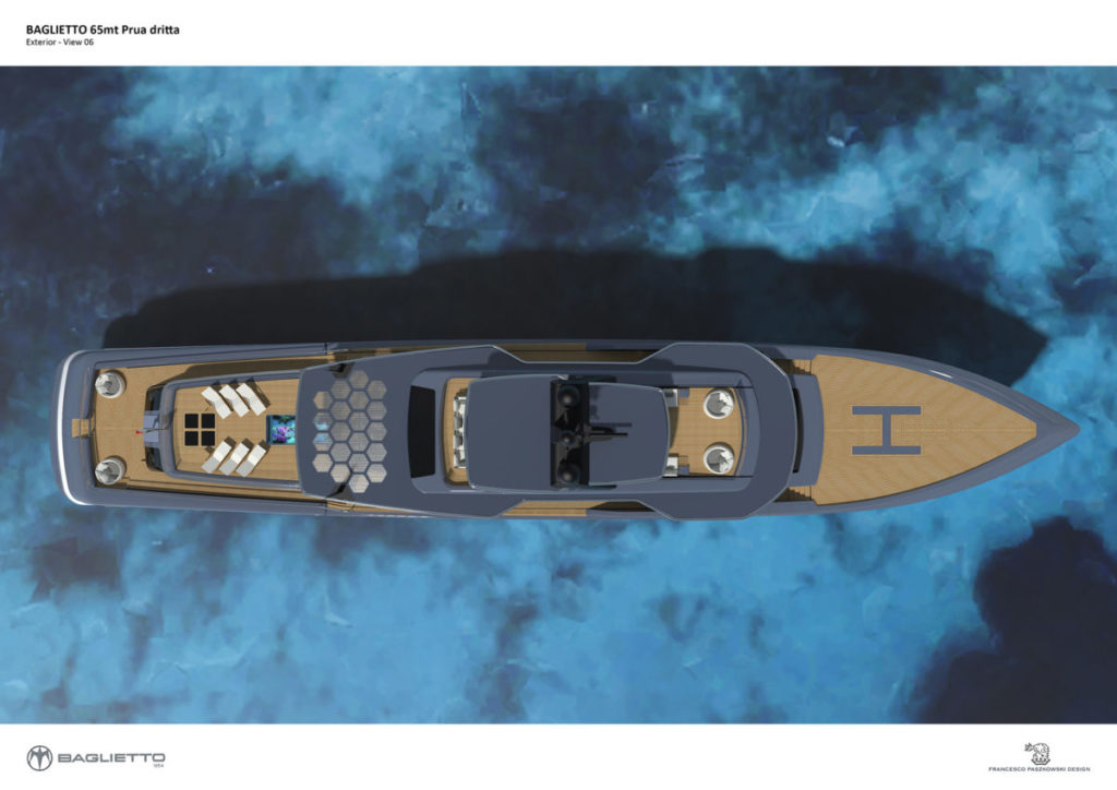 Yacht 65 metri Baglietto