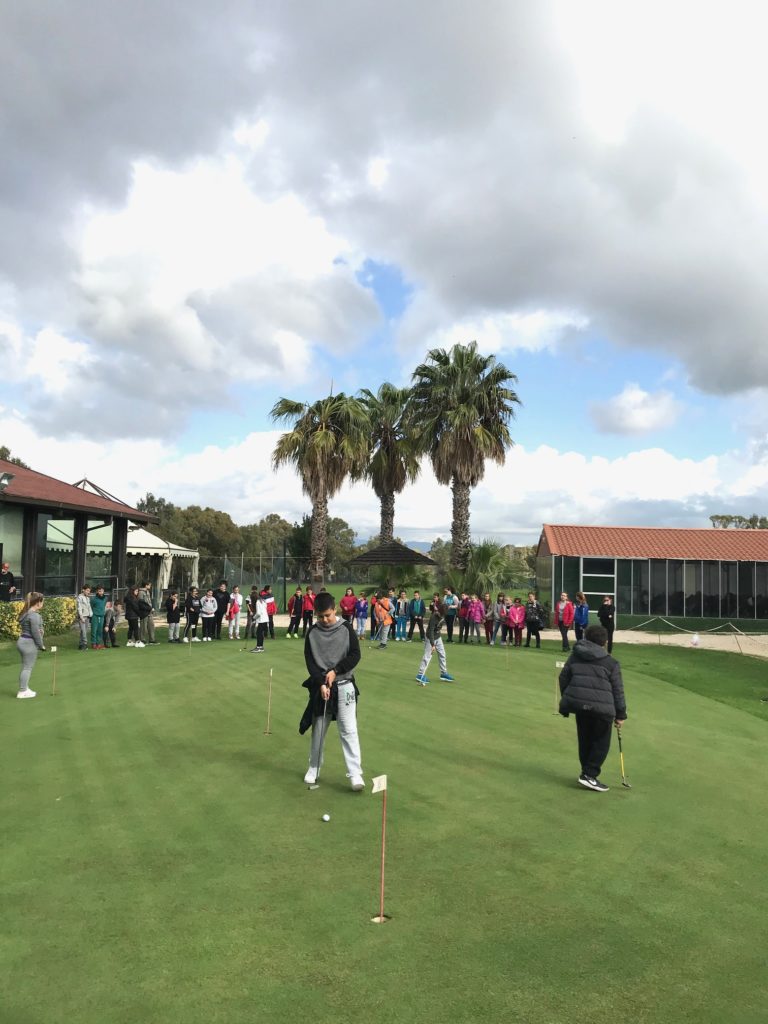 golf a scuola