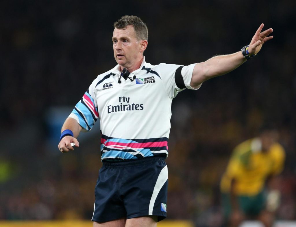 Nigel Owens arbitro Rugby