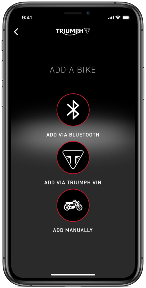 My Triumph Connectivity System