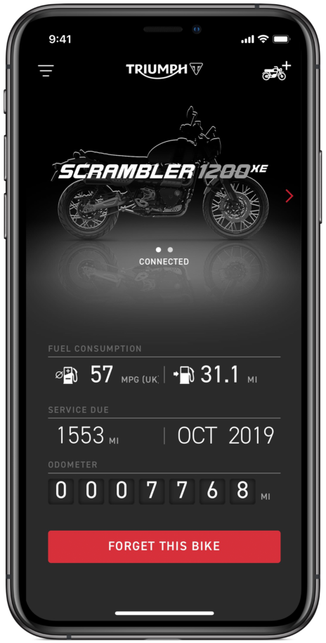 My Triumph Connectivity System