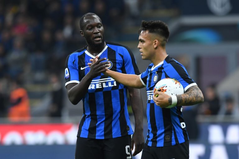 Romelu Lukaku Lautaro Martinez