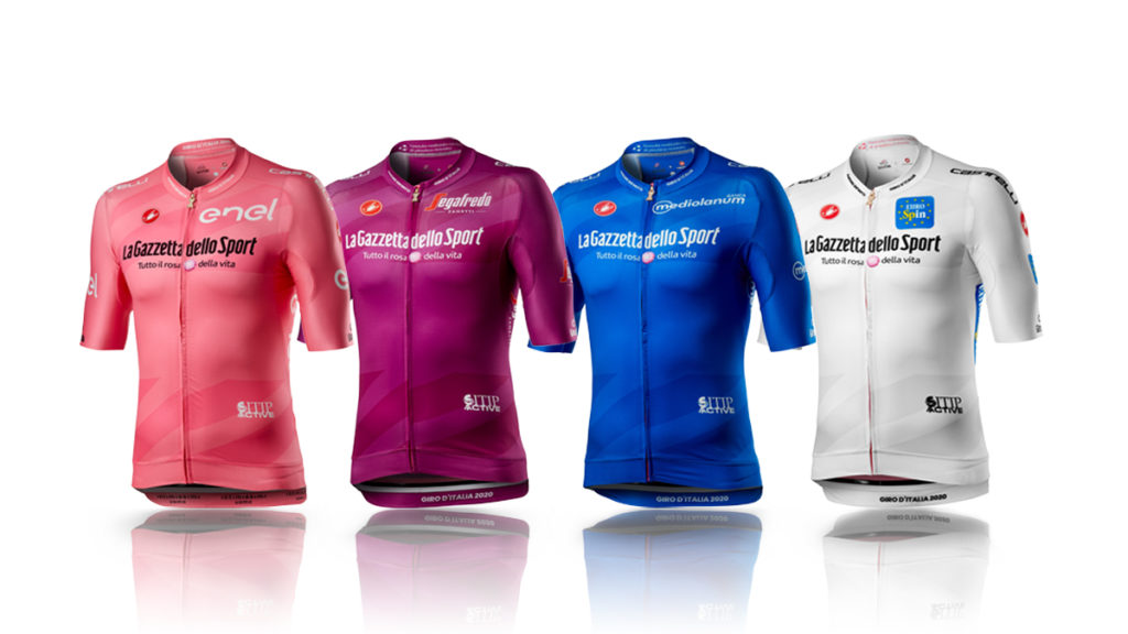 maglie giro d'italia 2020