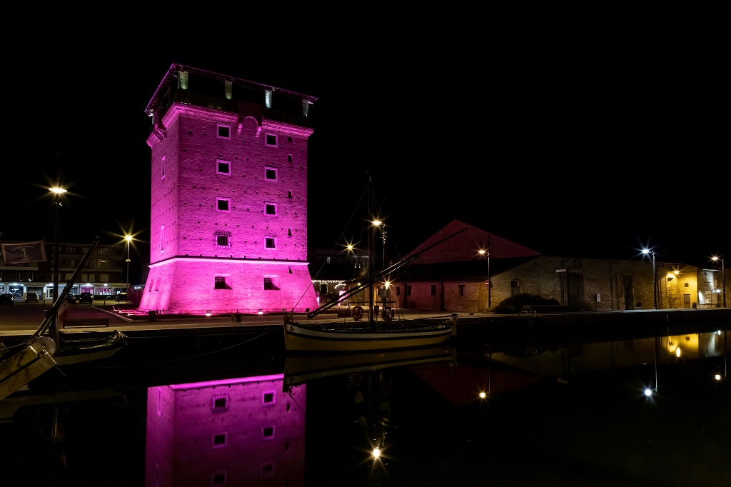 tappe giro d'italia illuminate rosa