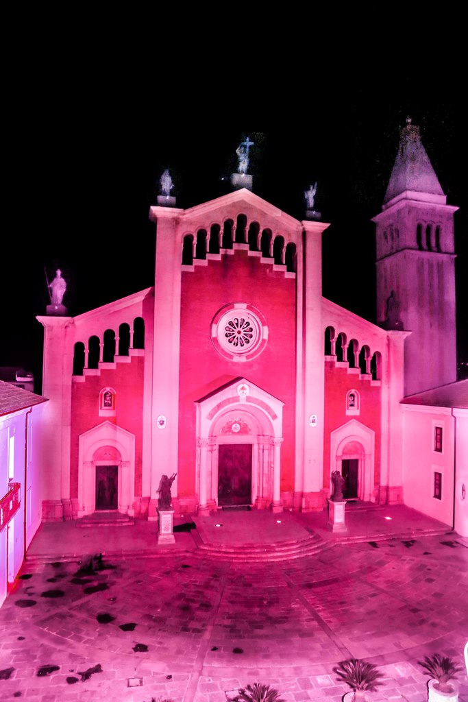 tappe giro d'italia illuminate rosa